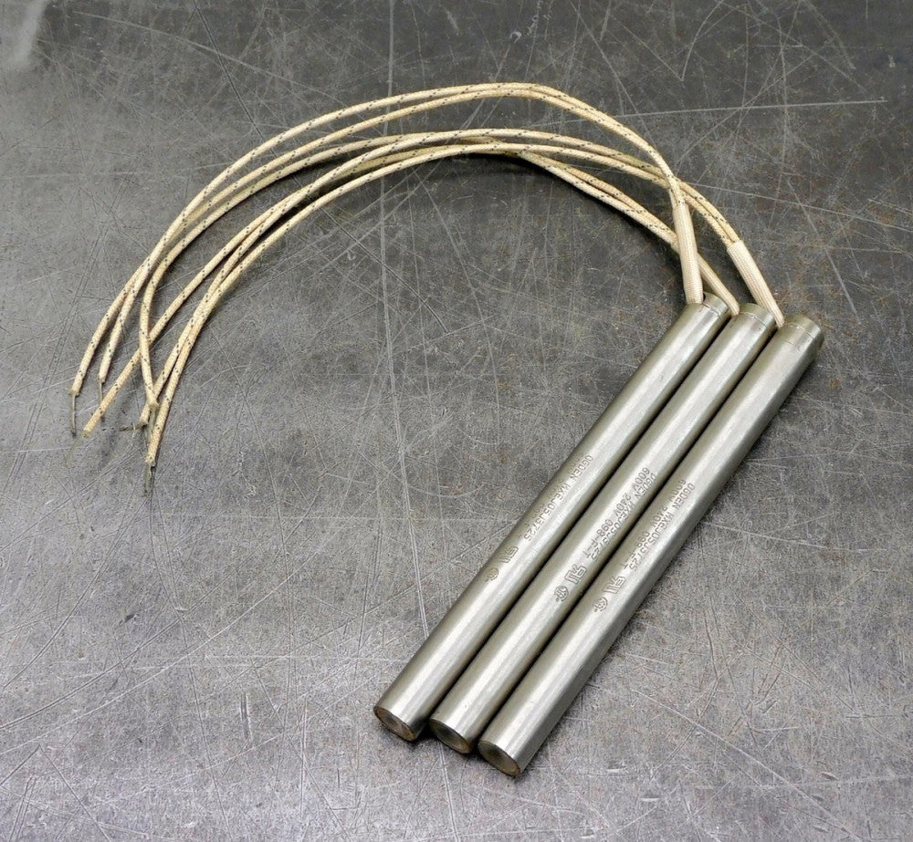 Ogden MXEJ05J3725 Heating Rod 240V 600W Heater Element Lot of Three (3)