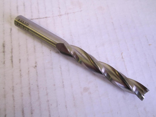 1/2 x 3-1/4" x 1/2" x 5-1/2" OAL 3Fl High Speed Steel Square End Tapered Endmill