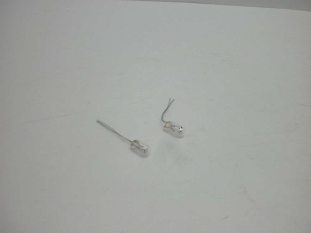 JKL 2107 MINIATURE LAMP BULBS 10V .04A T1.75 WIRE-TERM (LOT OF 2) NEW NO BOX
