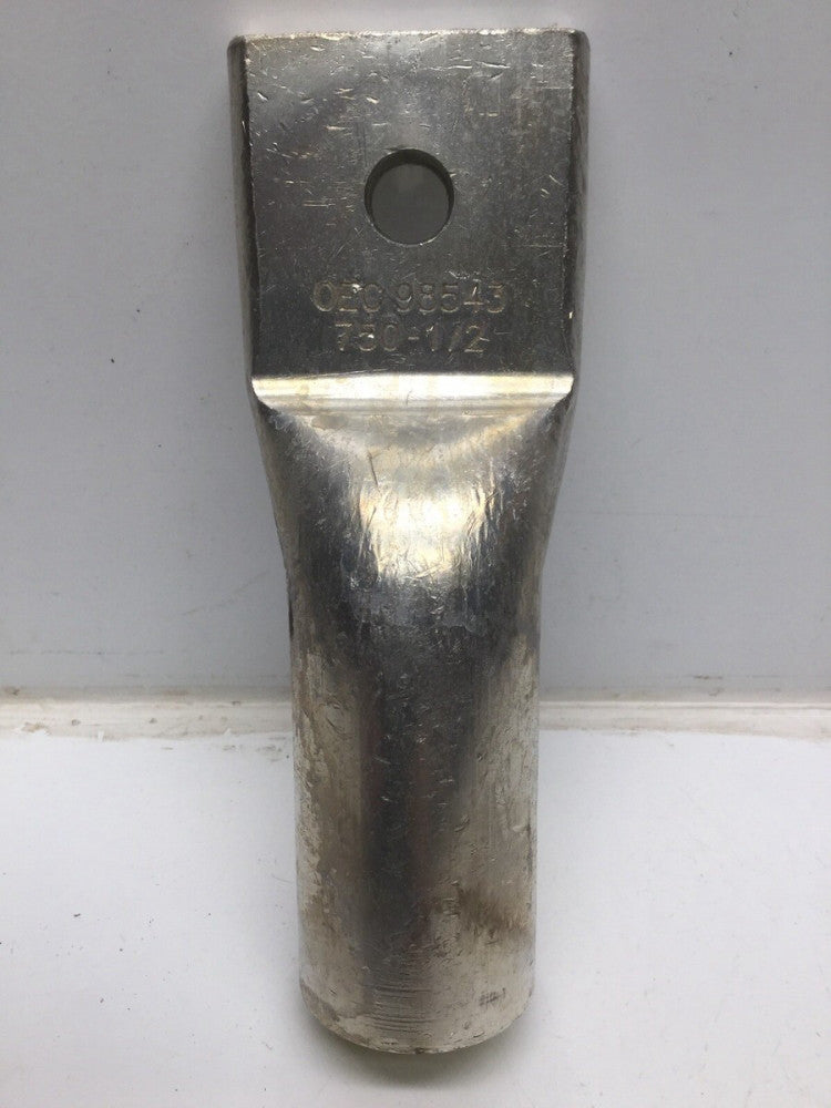 NSi AL750-48 Tinned Aluminum Compression Lug Wire Size AL/CU: 750 MCM 1/2”
