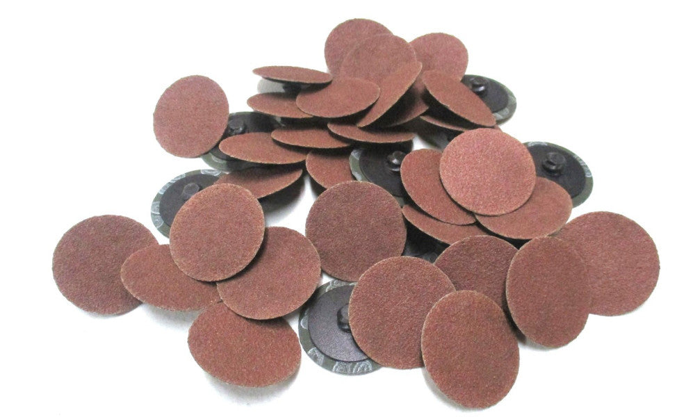 Wendt (62025) 1-1/2" Diam 80 Grit Type R A/O Mini Resin Fibre Disc - 40 QTY
