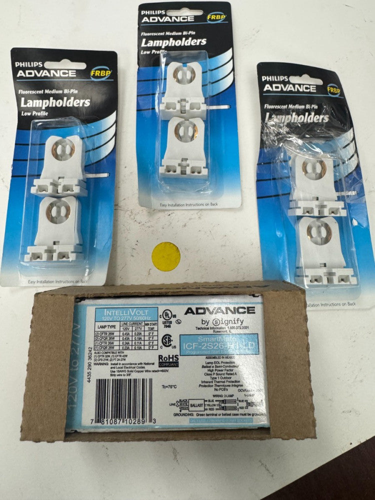 1 OR 2 LAMP 120-277V PROGRAM START ELECTRONIC NONDIMMABLE FLOURESCENT BALLAST