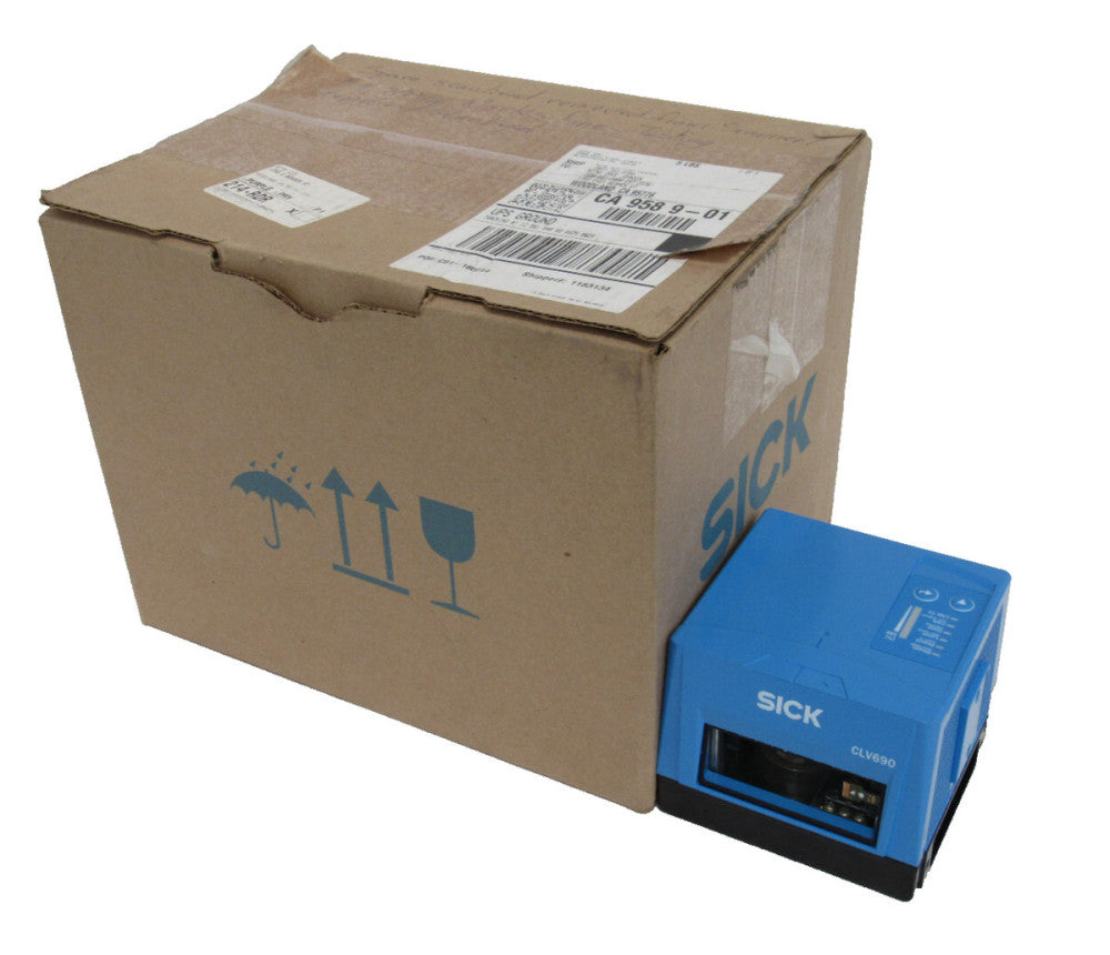 USED SICK CLV690-0000 BARCODE SCANNER 1056600 CLV6900000