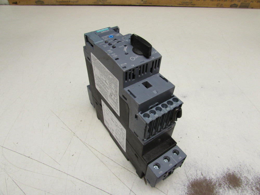 SIEMENS 3RA6400-1EB42 SELF-PROTECTED COMB. MOTOR CONTROL 600V 32A NICE USED M/O 