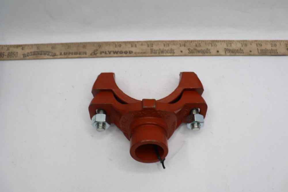 SCI Grooved Mechanical Tee 3" x 1-1/4" 10718