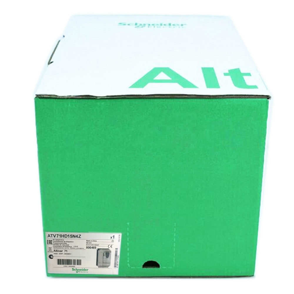 New In Box SCHNEIDER TELEMECANIQUE ATV71HD15N4Z Variable Speed Drive
