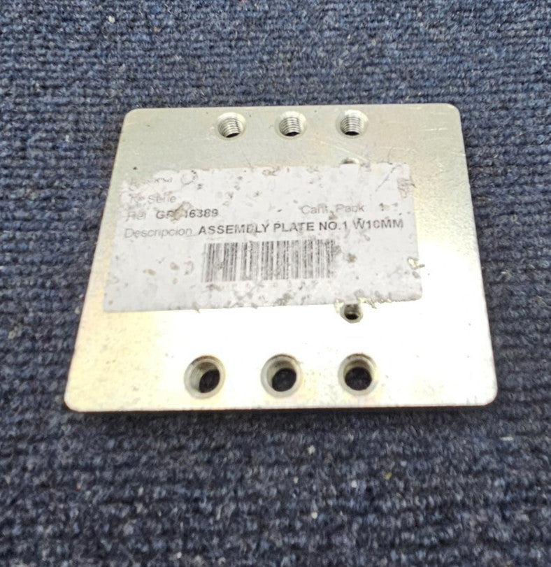 ( QTY 2 ) Gamesa GP646389: N Serie Assembly Plate No.1 W10MM Connection