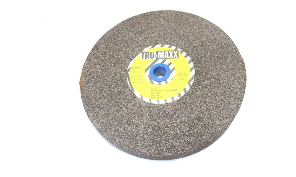 NEW 8" x 1" x 1" Medium 46 Grit Aluminum Oxide Bench & Pedestal Grinding Wheel