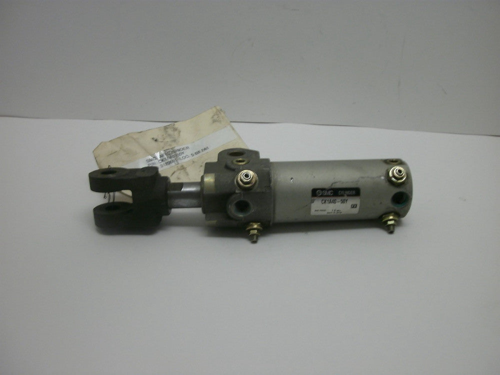SMC CK1A40-50Y 40MM PNEUMATIC CK CLAMP CYLINDER ACTUATOR MAX  PRESS 1.0 MPa