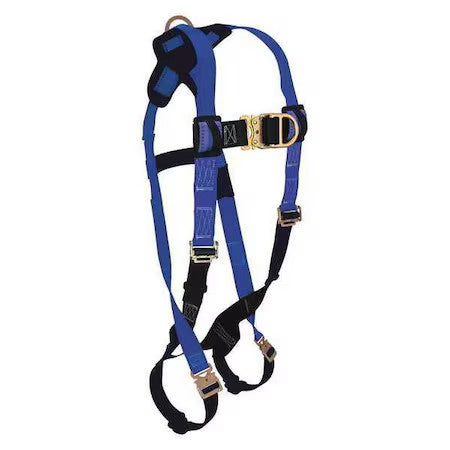 Condor G7021qcfdm Condor Full Body Harness, M, 425 Lb., Quick-Connect Chest/