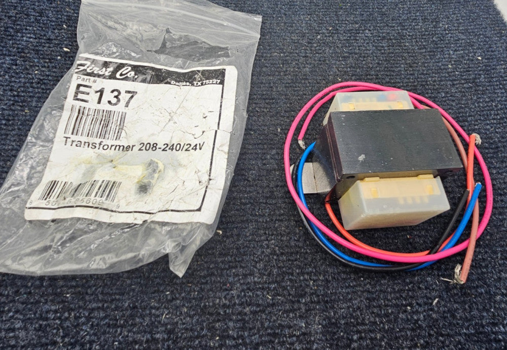 First Company E137 Power Transformer 208-240/24V Class 2