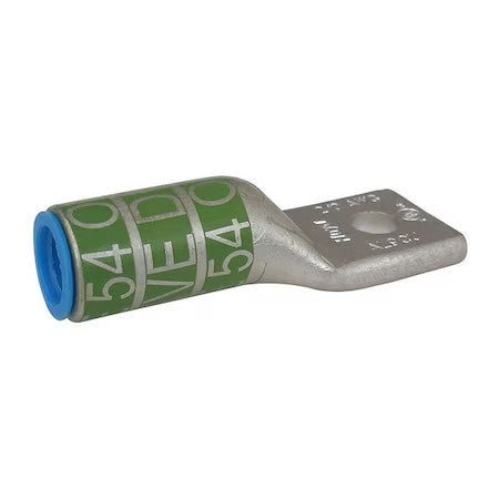 Zoro Select 29Yk96 One Hole Lug Compress Connector,4/0 Awg