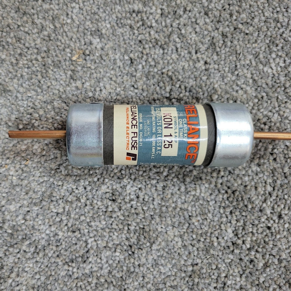 NOS RELIANCE KON 175 FUSE CLASS K5 ONE TIME 250VAC 