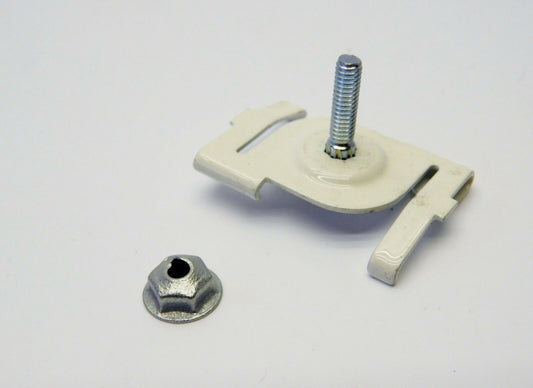 10-Pack Pentair Caddy 4G8WH Twist on Track Lighting Clip White w/ Stud & Palnut