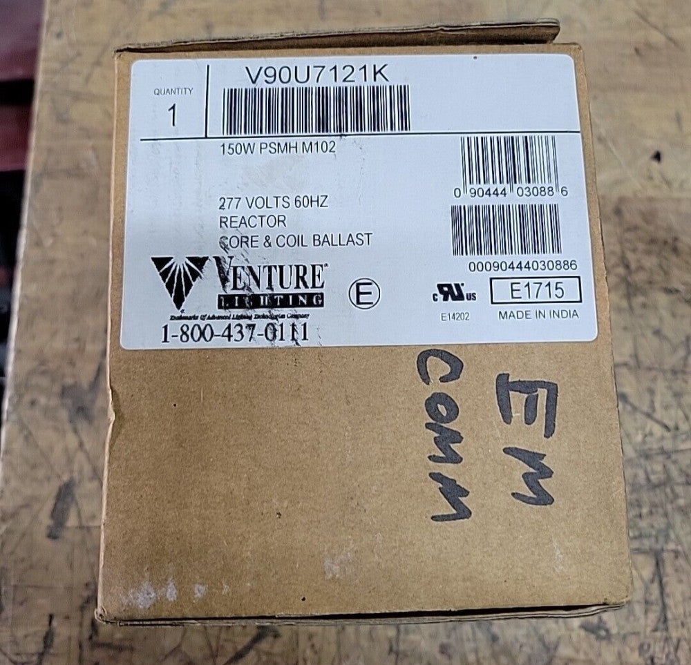 Venture Light. Reactor Core & Coil Ballast 150W, 277V, 60HZ V90U7121K