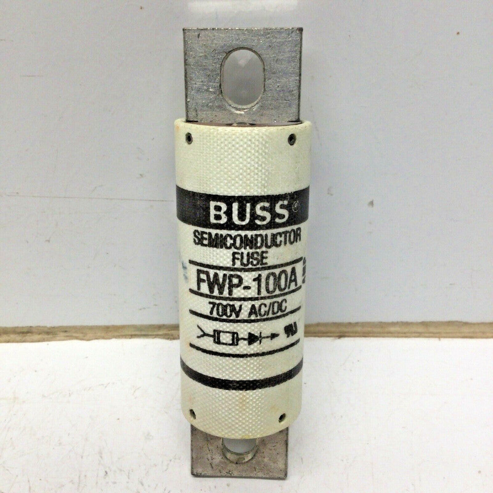 BUSSMANN BUSS FWP-100A 100 Amp Semiconductor Fuse 700V AC/DC
