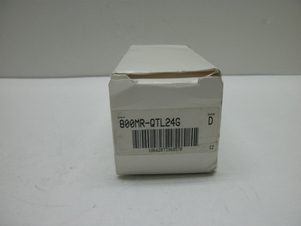 ALLEN BRADLEY 800MR-QTL24G SER D SMALL ROUND PILOT LIGHT 24 VOLT NEW IN BOX