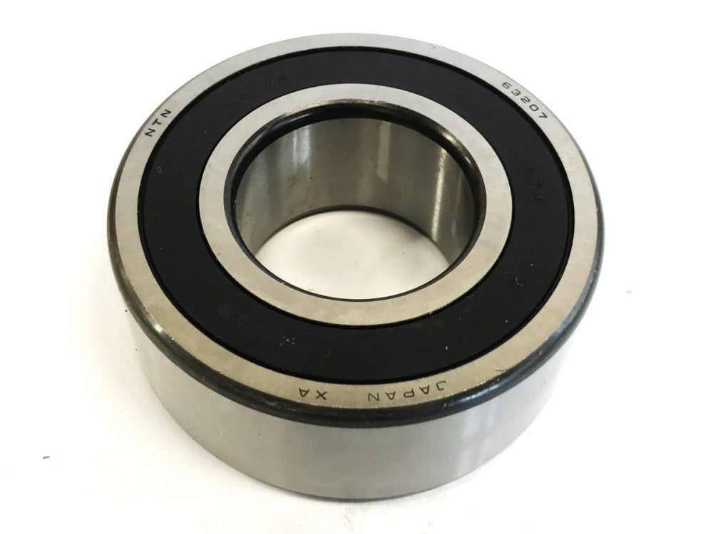NTN 2-3/4 inch x 1 inch Rubber Sealed Ball Bearing 63207LB NOS