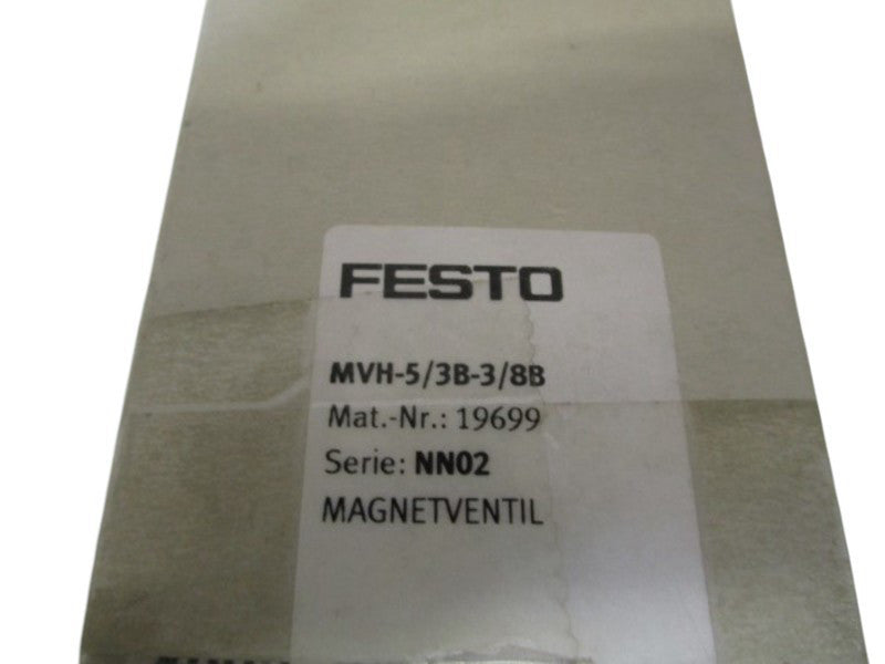 FESTO SOLENOID VALVE MVH-5/3B-3/8B  NSMP