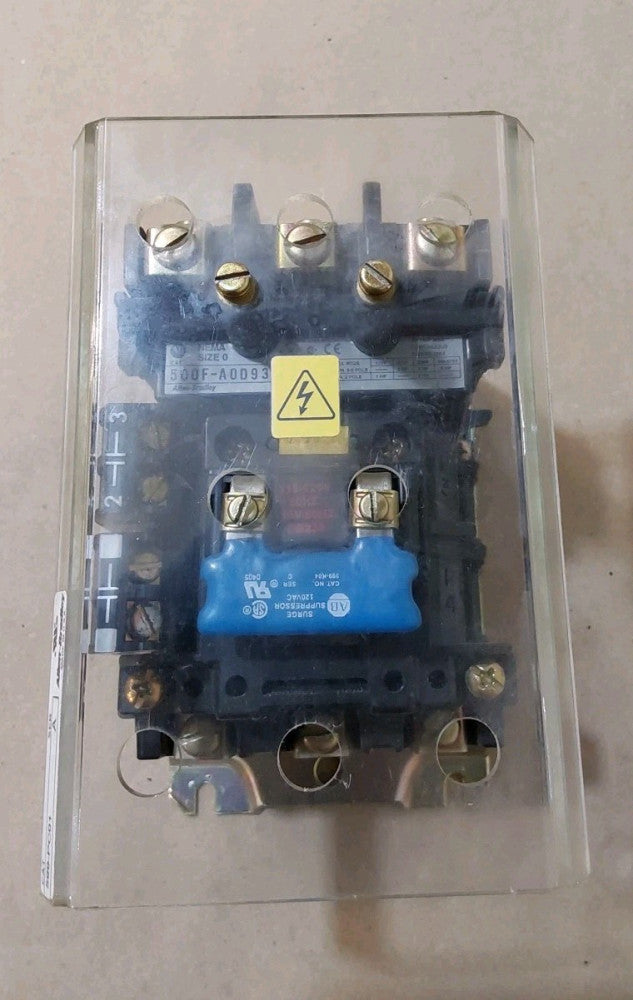 NEW Allen Bradley AC Contactor 500F-A0D930 3 Pole 120 VAC Coil SER.B CON276