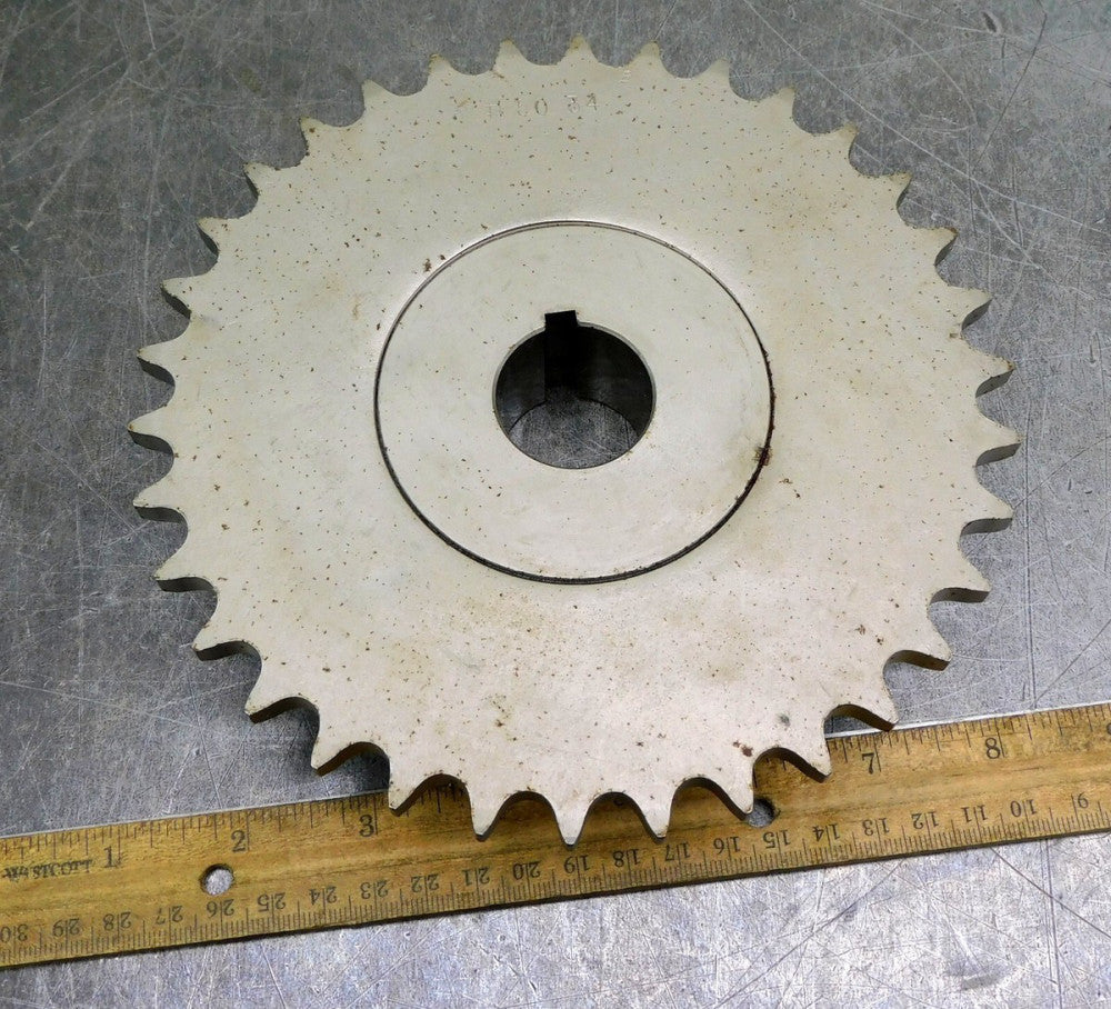 Martin 50B34 Roller Chain Sprocket #50 34 Teeth 1-1/4" Bore
