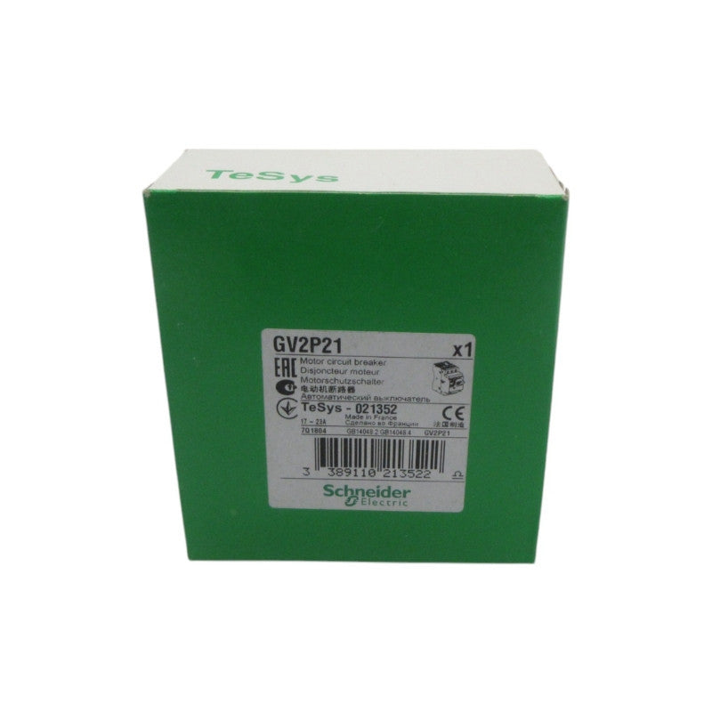 SCHNEIDER ELECTRIC GV2P21 17-23A NSFS