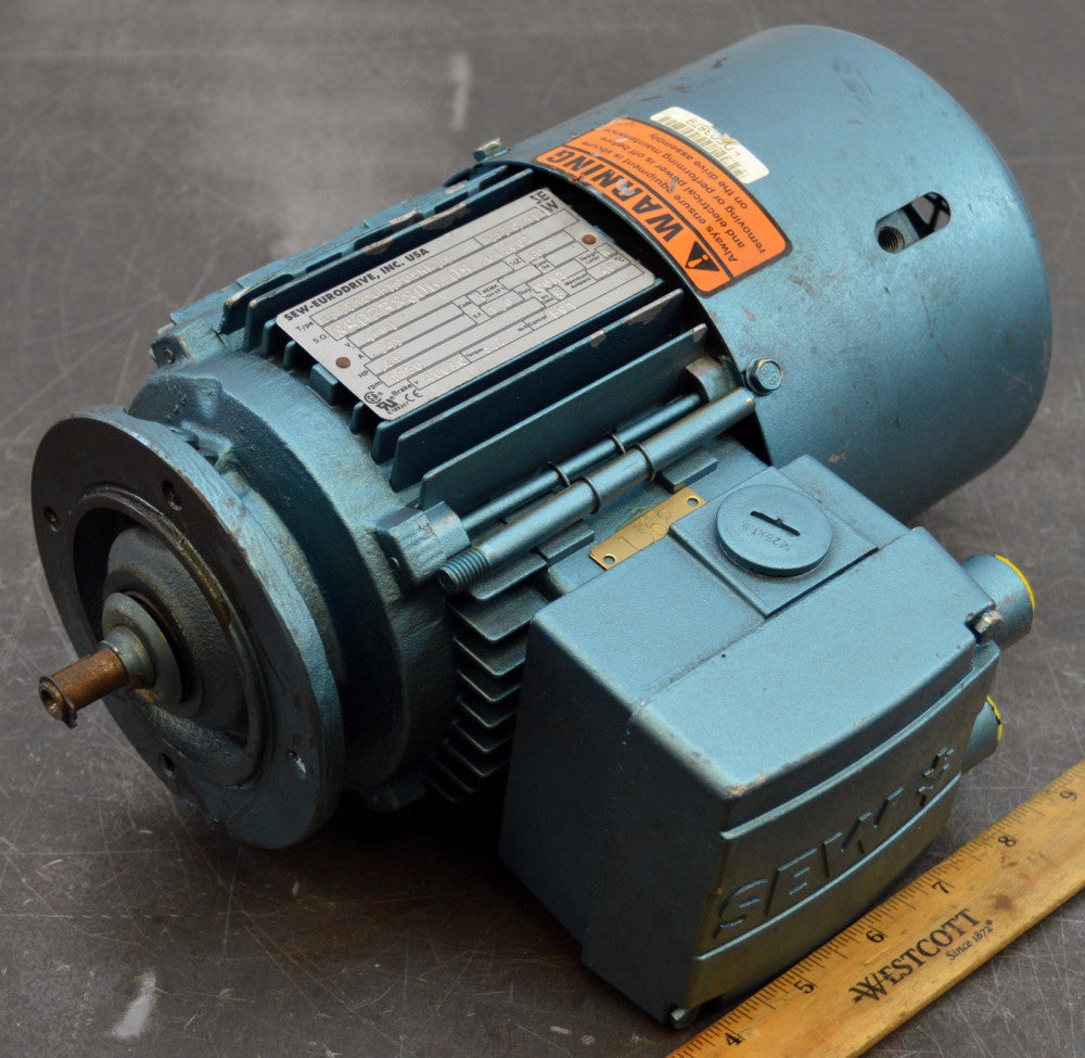 Sew-Eurodrive DFT71C6BMG05HRIS  Electric Motor 1/4 Hp 3ph 460v 1130 Rpm New 002