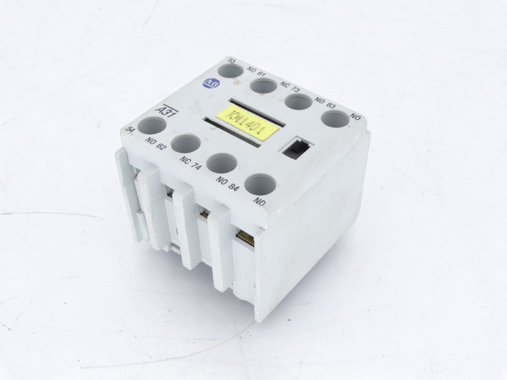ALLEN BRADLEY 100-FA31 CONTACT BLOCK - Used