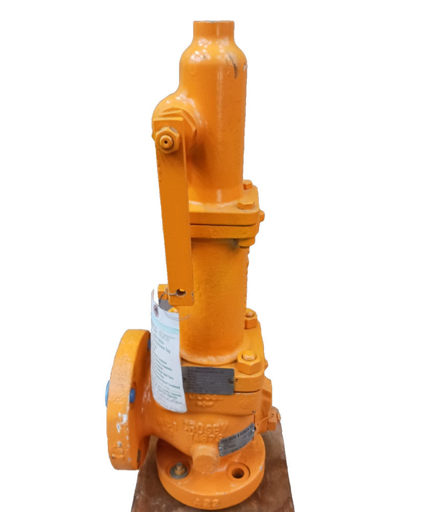 Crosby 2" x 3" Consolidated Pressure Safety Relief Valve JOS-15-D Set 50 Psi