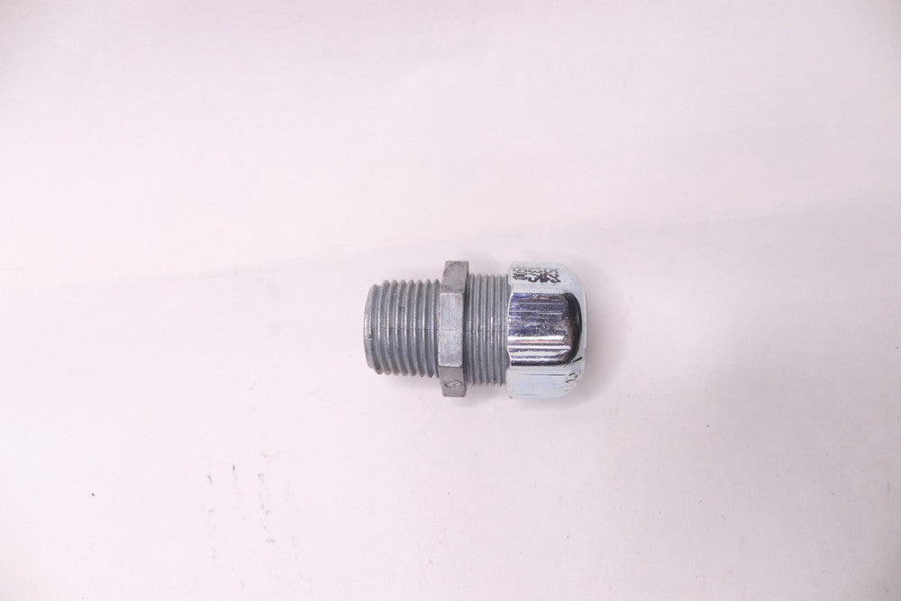 Conduit Connector For Liquid-Tight Steel 1/2" Trade Size