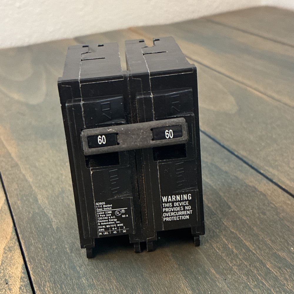 Siemens 60 Amp Double-Pole Type QP Circuit Breaker - Same Day Shipping (W8)