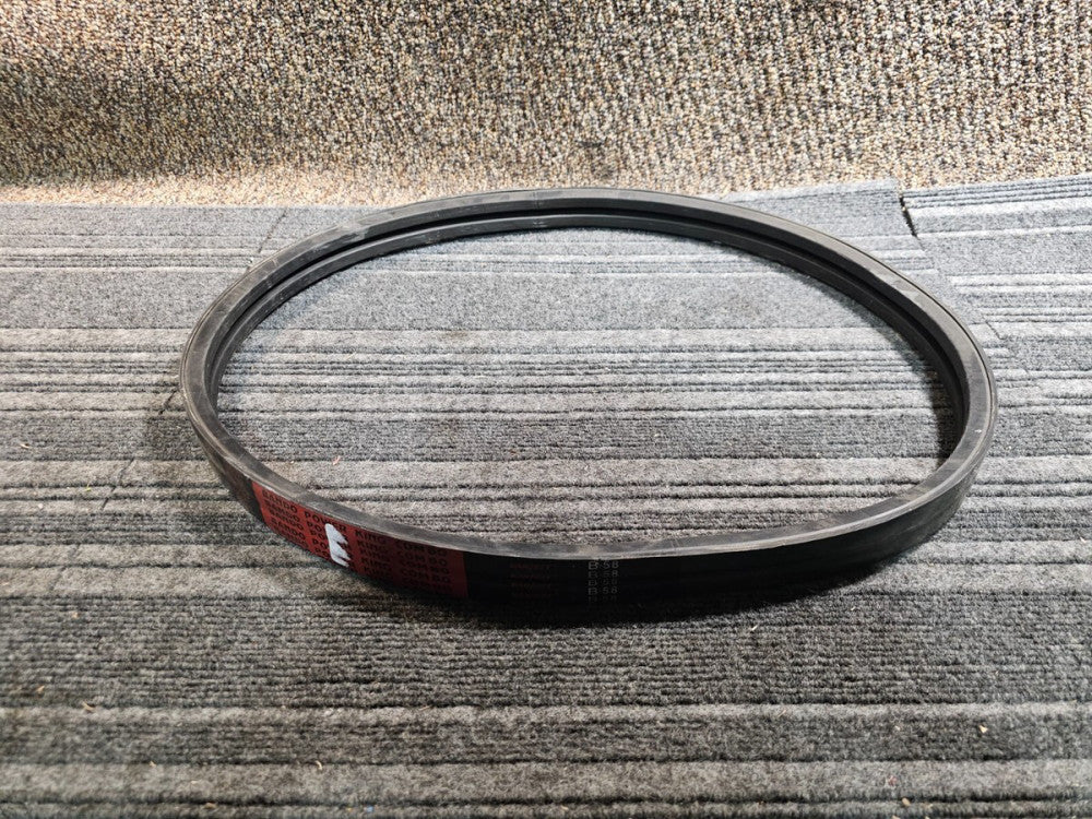 (QTY 2) Bando B-58 2-Ribs Power King Combo V-Belts Rubber Impregnated Fabric