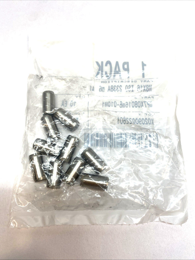 Dowel Pin DP7X08016M6-010M1 Stainless Steel PKG OF 10