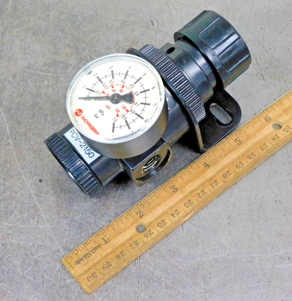 Norgren R11-200-RNFD Pneumatic Pressure Regulator 300 psig 20 bar 175°F 1/4" NPT