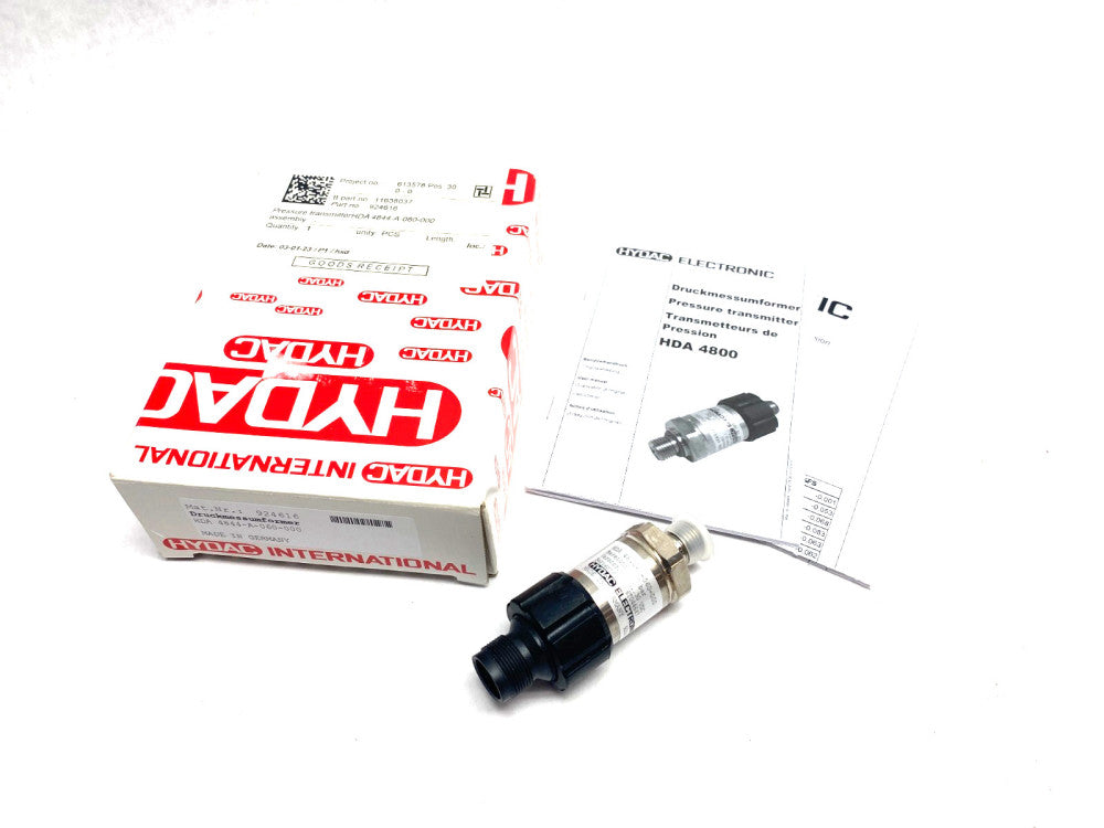 Hydac HDA 4844-A-060-000 Pressure Transmitter 924616