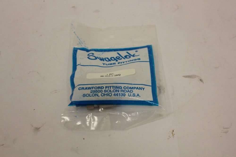  Swagelok Stainless Steel Tube Fitting SS-810-1-2BQ