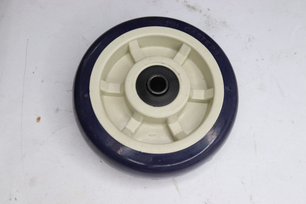 P&H Medium/Heavy Duty Wheel Blue on Tan TPU 6" x 2" WC4062L6