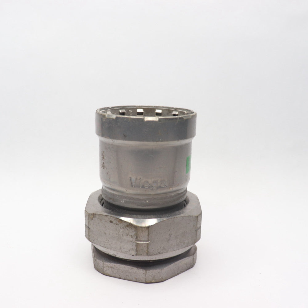 Viega MegaPress Union Zinc Nickel-Plated Carbon Steel Press-Fit x FNPT 2" 