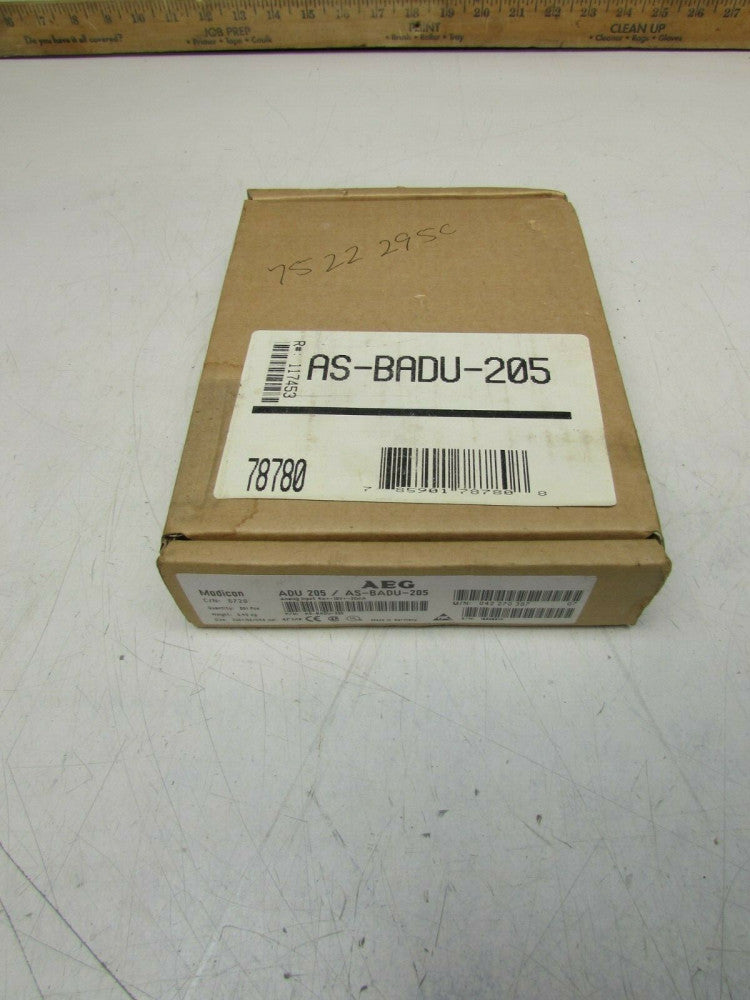 SCHNEIDER MODICON AS-BADU-205 ,ANALOG INPUT MODULE, FACTORY SEALED! MAKE OFFER!