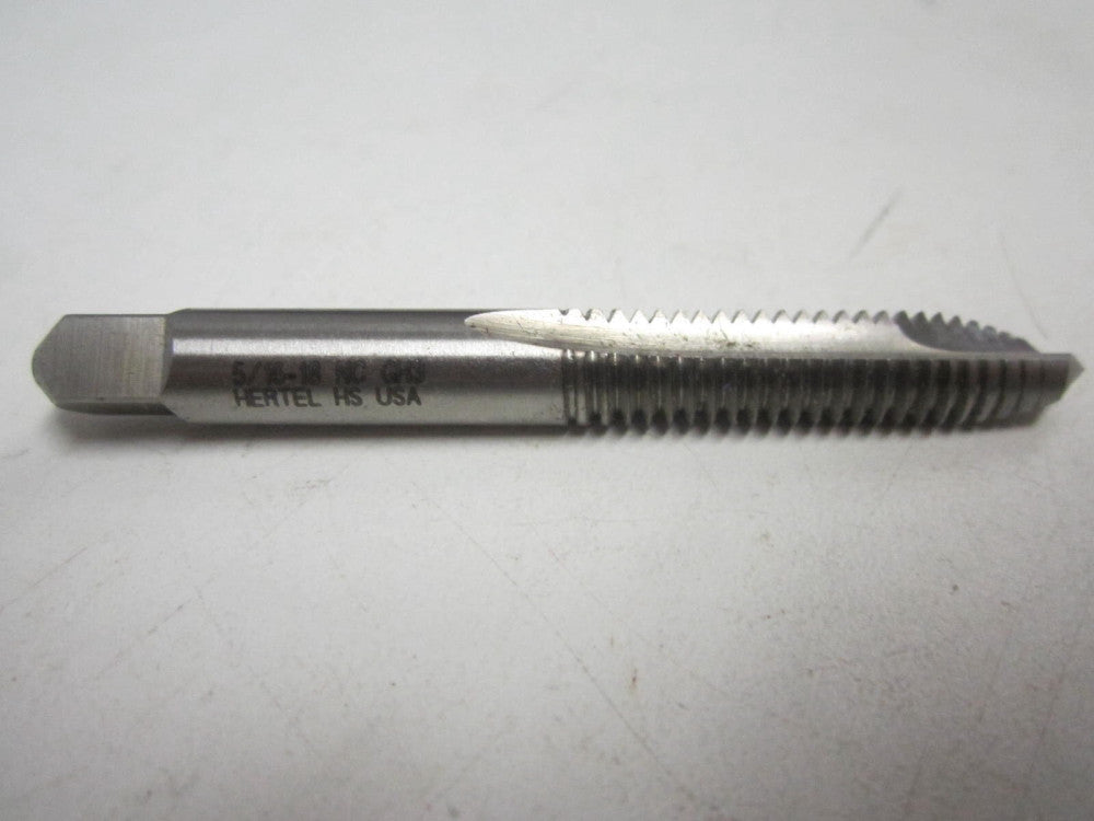 5/16-18 NC GH3 2 Flute High Speed Steel Spiral Point Plug Chamfer Tap 