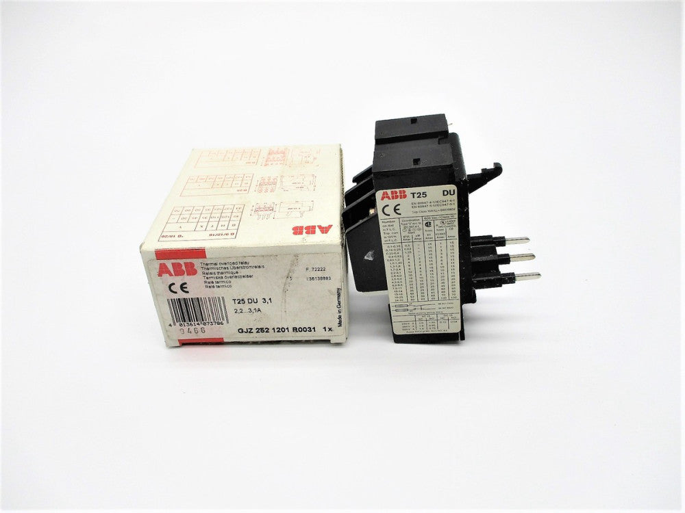 ABB T25DU-3,1 2.2-3.1A NSMP