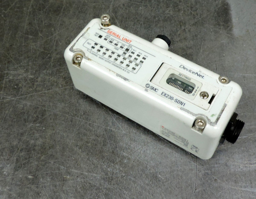 SMC EX230-SDN1 Devicenet Interface Module 24VDC