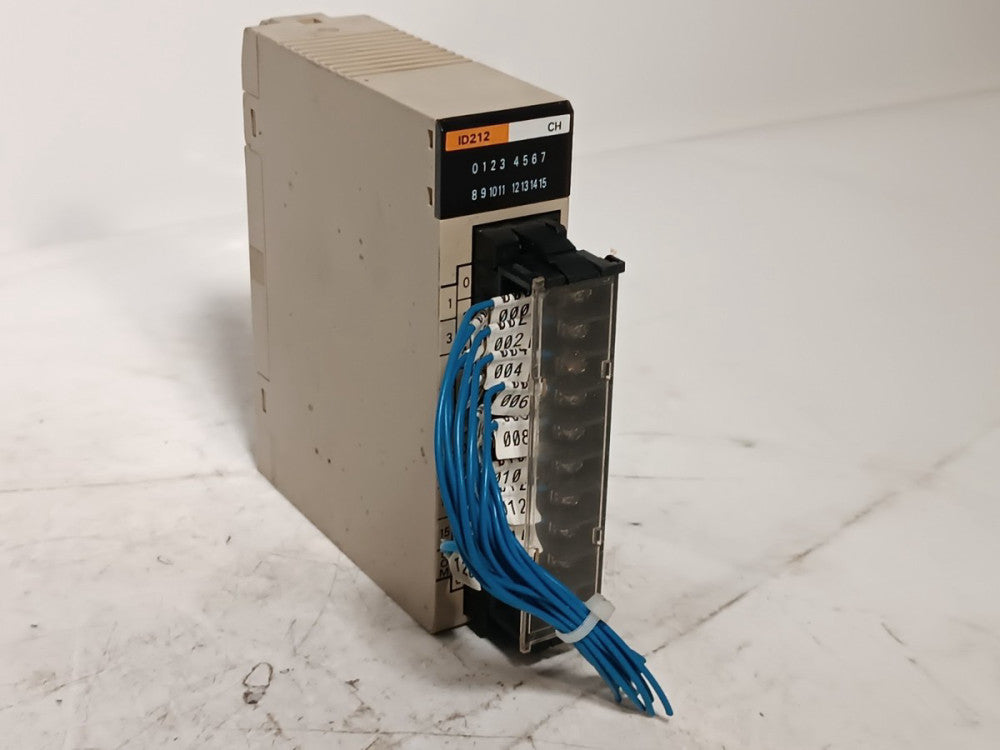 Omron C200H-ID212 DC Input Module, 16 Point, 24vdc, 7Ma,  Sysmac C200
