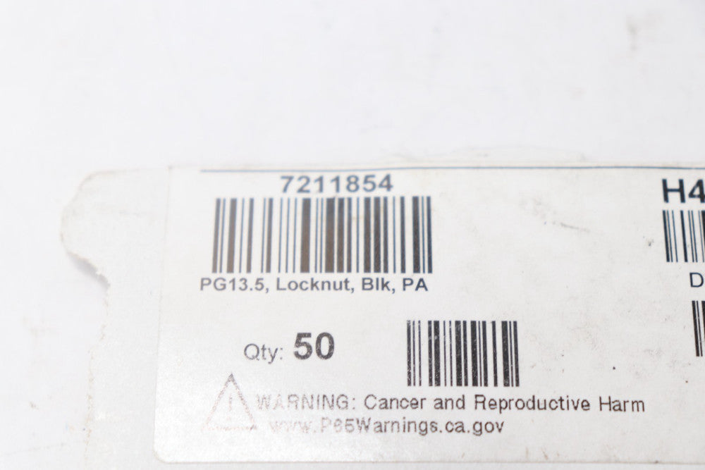 (50-Pk) Locknut Nut Polyamide 1.063" 7211854