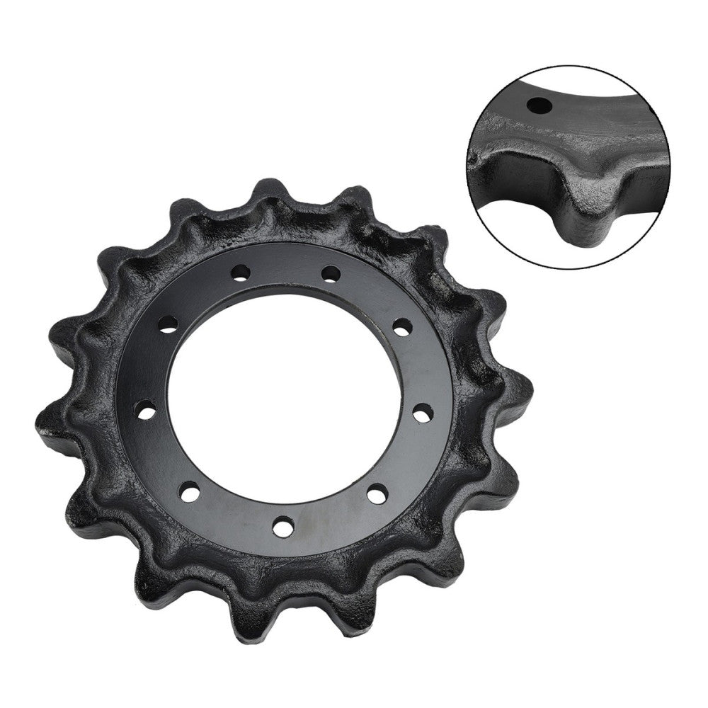 V0511-21110 For Kubota SVL75 75C SVL75-2 SVL75-2C SVL65 9 Bolt Holes 15 Teeth