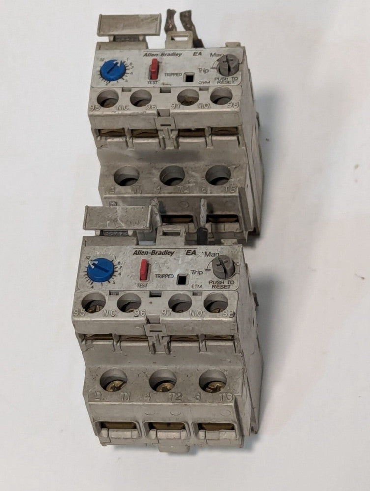 Lot of 2 Allen-Bradley 193-EA1CB Solid State Overload Relay 0.32-1.0A -Free Ship