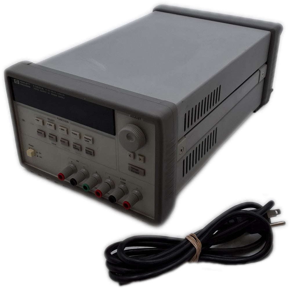 HP E3631A Triple Output DC Power Supply 0-6V/5A ±25V/1A 