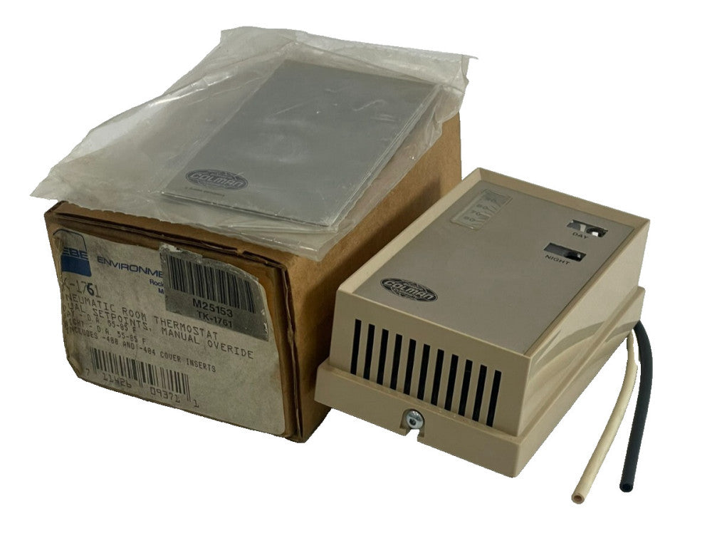 NEW BARBER COLMAN BIEBE TK-1761 PNEUMATIC ROOM THERMOSTAT TK1761