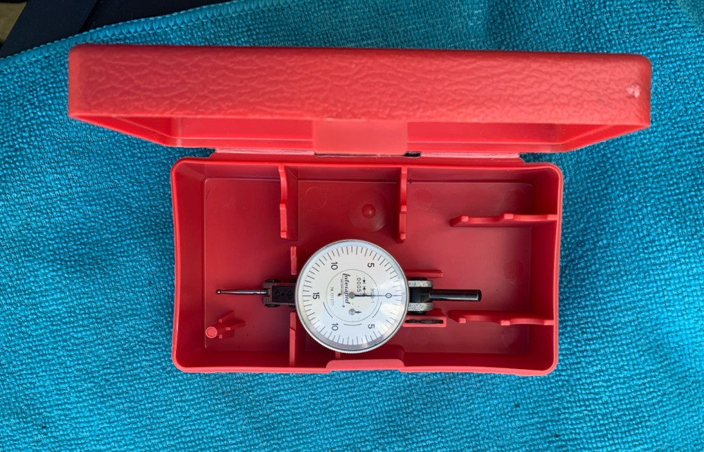 Excellent Used 312B-1 Interapid  74.111370 Dial Test Indicator .0005” Large Face