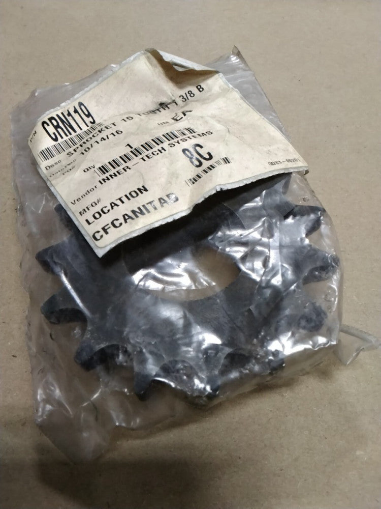Unbranded 15 Tooth Sprocket 50BS15X1-3/8H E28